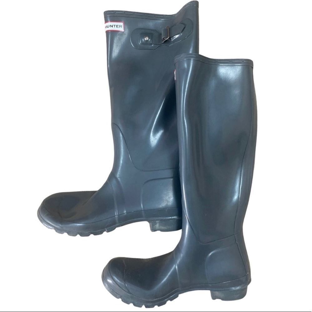 Hunter rain boots like new!